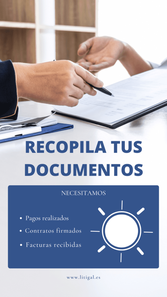 Documentación para demandas como conseguir los contratos